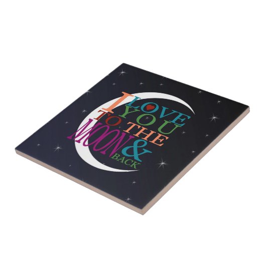 月に愛する&バック タイル (側面)