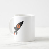 月に暗号 コーヒーマグカップ (正面左)