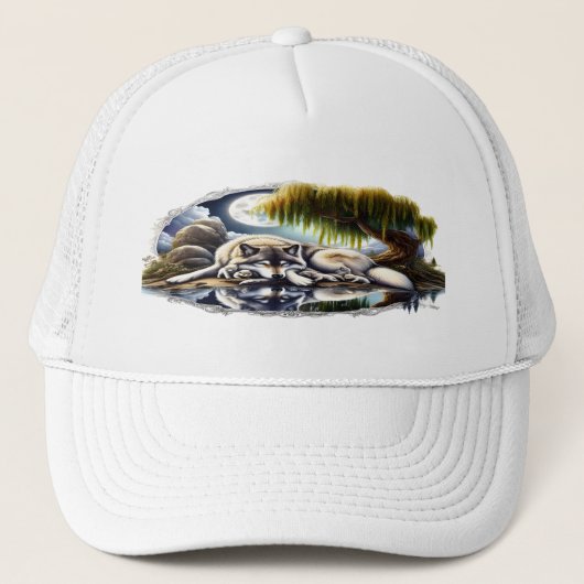 月に照らされたセレニティアスリム キャップ (正面)