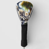 月に照らされたセレニティアスリム ゴルフヘッドカバー (正面)