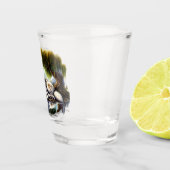 月に照らされたセレニティアスリム ショットグラス (右)