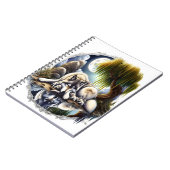 月に照らされたセレニティアスリム ノートブック (左側)