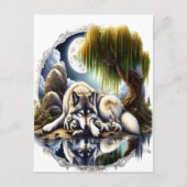 月に照らされたセレニティアスリム ポストカード (正面)