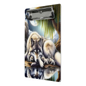 月に照らされたセレニティアスリム ミニクリップボード (アングル2)