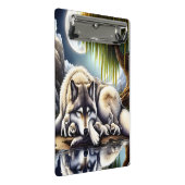 月に照らされたセレニティアスリム ミニクリップボード (アングル)