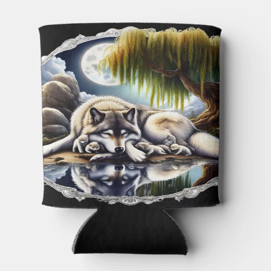 月に照らされたセレニティアスリム 缶クーラー (裏面)