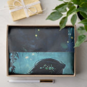 月に照らされた人魚のデコページ 薄葉紙 (ギフト)