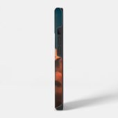 月に照らされた国王陛下の電話カバー iPhoneケース (左側面)