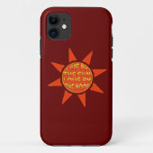 月に照らされた太陽の愛で生きるやる気を起こさせる Case-Mate iPhoneケース (裏面)