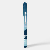 月に照らされた山々:穏やかな夜景 Case-Mate iPhoneケース (裏面 / 左)