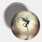 月に照らされた水磁石 マグネット (正面/裏面)