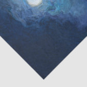 月に照らされた海の切り離し 薄葉紙 (詳細)