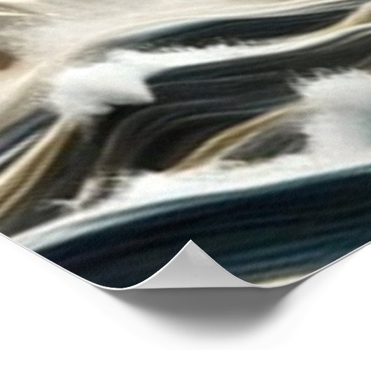 月に照らされた海底冒険 ポスター (角)