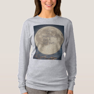 月に照らされた真理 – 全体を照らす Tシャツ