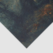 月に照らされた秋の道の切り離し 薄葉紙 (詳細)