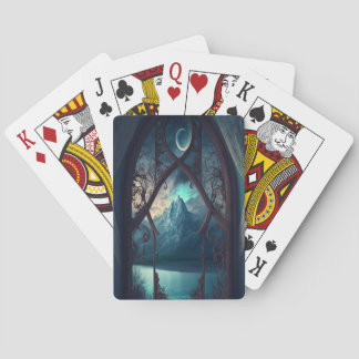 月に照らされた窓から トランプ