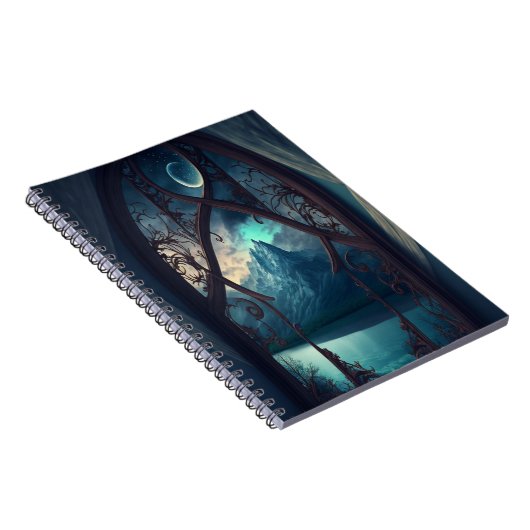 月に照らされた窓から ノートブック (右側)