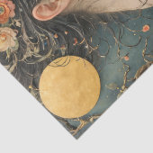 月に照らされた花々の中で夢を見る – Decopage - 薄葉紙 (詳細)