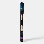 月に照らされた魔法の森 | ファンタジーグローフォンケース Case-Mate iPhoneケース (裏面 / 右)