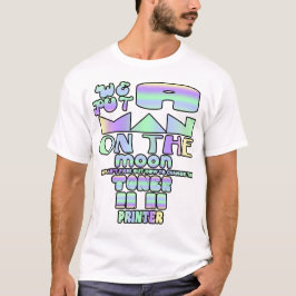 月に男を浮かべたが姿... Tシャツ