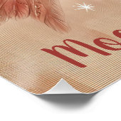 月に眠っているカナリアの鳥のベビー ポスター (コーナー)