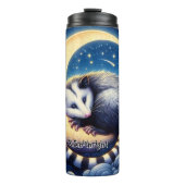 月に眠るオポッサム タンブラー (正面)