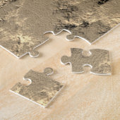 月に立つ ジグソーパズル (側面)