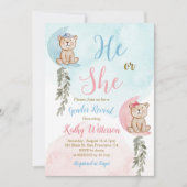 『月に耐える男女の性が示す』 招待状 (正面)