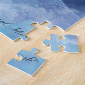 月に育てる白い一角獣 ジグソーパズル (側面)