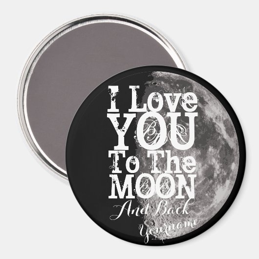 月に行って君の名を呼んで帰れ マグネット (正面/裏面)