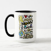 月に行って愛してる… マグカップ (左)