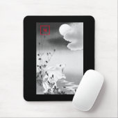 月に関するマウスパッドラビット日本の マウスパッド (マウス)