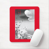 月に関するマウスパッドラビット日本の マウスパッド (マウス)