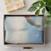 月に飛んでいるは海にハゲのワシ 薄葉紙 (ギフト)