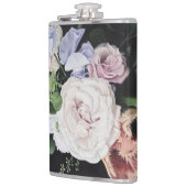 "月に"のビニールの包まれたなフラスコ フラスク (左)