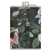 "月に"のビニールの包まれたなフラスコ フラスク (裏面)