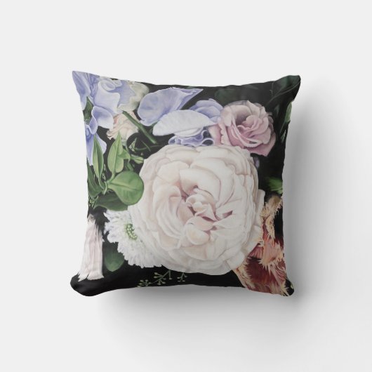 "月に"の枕 クッション (正面)