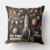 月に クッション (正面)