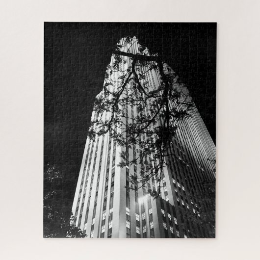 月に ジグソーパズル (縦)