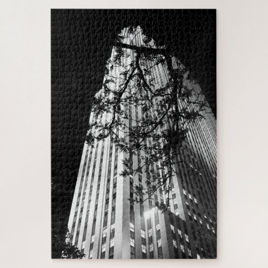 月に ジグソーパズル (縦)