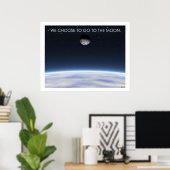 月に ポスター (ホームオフィス)