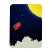 月に マグネット (縦)