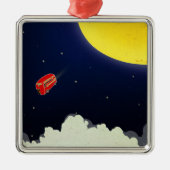 月に メタルオーナメント (正面)