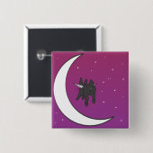 月に 缶バッジ (正面&裏面)