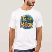 月に Tシャツ (正面)