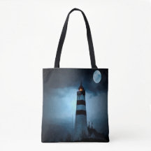 月のある明るい家の暗夜