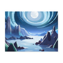 月のある輝く国