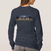 「月のうさぎ」バニーうさぎTシャツ Tシャツ (裏面)