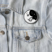 月のくすくす笑い 缶バッジ (インサイチュ)