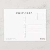 月のくらげ(Aurelia Aurita) ポストカード (裏面)